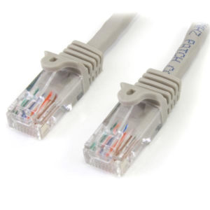 Cable de Red StarTech.com - Cat5e - RJ-45 - 1M - Gris - 45PAT1MGR