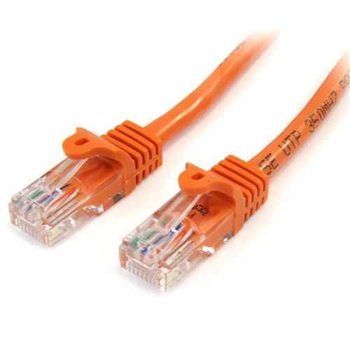 Cable de Red StarTech.com – Cat5e – RJ-45 – 1M – Naranja – 45PAT1MOR