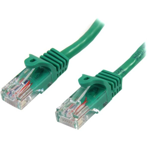Cable de Red StarTech.com – Cat5e – RJ-45 – 50cm – Verde – 45PAT50CMGN