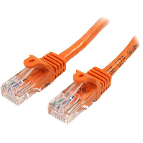 Cable de Red StarTech.com – Cat5e – RJ-45 – 50cm – Naranja – 45PAT50CMOR