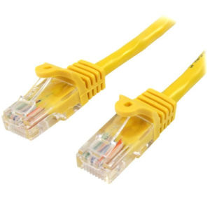Cable de Red StarTech.com - Cat5e - RJ-45 - 5M - Amarillo - 45PAT5MYL