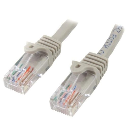 Cable de Red StarTech.com – Cat5e – RJ-45 – 4.5M – Gris – 45PATCH15GR