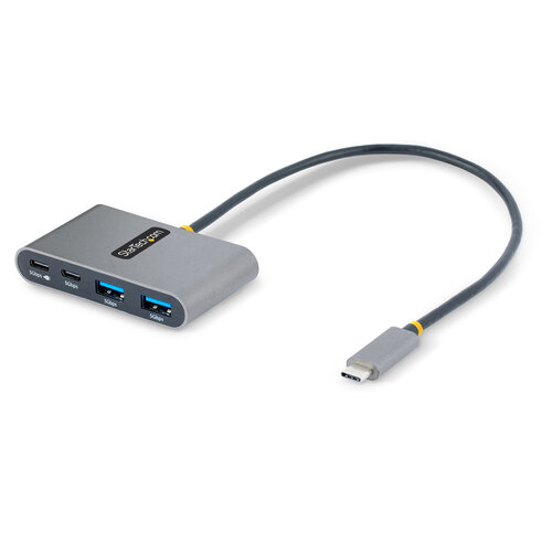 Hub USB StarTech.com – USB-C a 2x USB-A / 2x USB-C – Plata – 5G2A2CPDB-USB-C-HUB