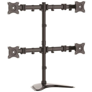 Soporte de Escritorio Startech.com ARMBARQUAD - Para 4 Monitores - 13" y 27" - Ajustable - ARMBARQUAD