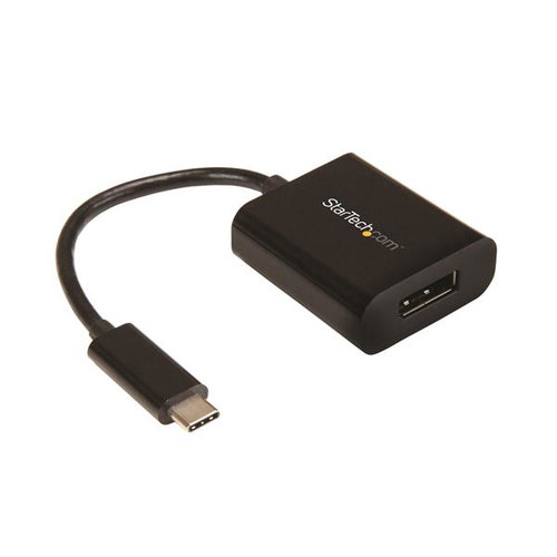 Convertidor StarTech.com CDP2DP – USB-C a DisplayPort – Negro – CDP2DP