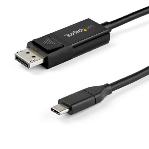 Cable Convertidor StarTech.com – USB-C a DisplayPort – Macho/Macho – Bidireccional – 2 mts – CDP2DP142MBD