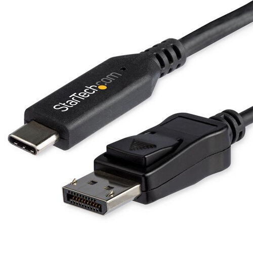 Adaptador de Video StarTech.com – USB-C a DisplayPort – 1.8m – 8K – 60Hz – CDP2DP146B
