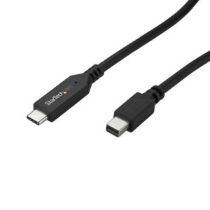 Cable Adaptador StarTech.com - 1.8m - USB-C a Mini DisplayPort - 4k60 - Negro - CDP2MDPMM6B