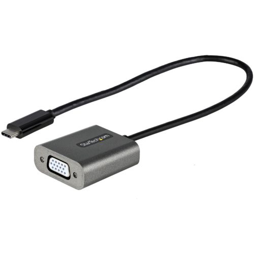Adaptador StarTech.com – USB C a VGA – 1080p – Cable de 30cm – CDP2VGAEC