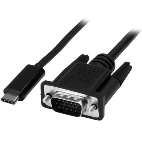 Cable Convertidor StarTech.com – USB-C a VGA – 2M – 1920×1200 – CDP2VGAMM2MB