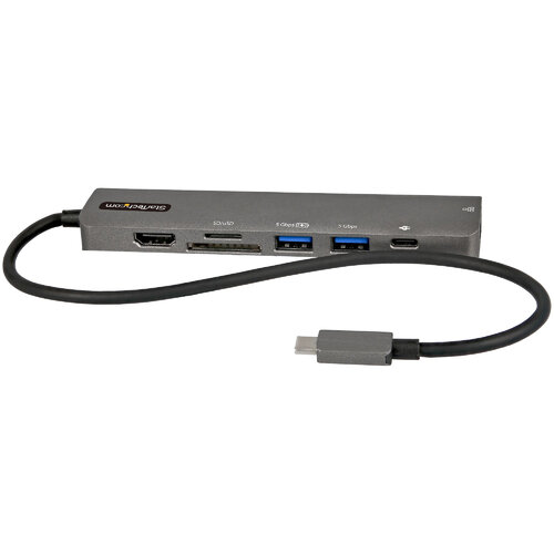 Docking Station StarTech.com DKT30CHSDPD1 – USB C – HDMI/ Lector de Tarjetas/ 2x USB 3.0/ Ethernet – Cable 30cm – DKT30CHSDPD1