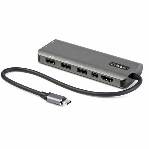 Docking Station StarTech.com DKT31CMDPHPD – USB-C a  HDMI/Mini DisplayPort/USB/USB-C – Plata – DKT31CMDPHPD