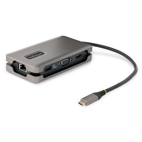 Duplicador USB StarTech.com – HDMI – VGA – USB-A – USB-C – RJ-45  – DKT31CVHPD3