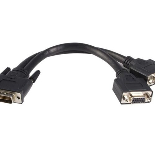 Cable de Video StarTech.com – LFH59 DMS-59 a Doble VGA – 20cm – DMSVGAVGA1
