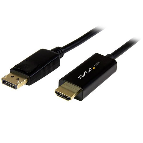 Cable Adaptador StarTech.com – DisplayPort a HDMI 4k – 3 Mts – 30 Hz – DP2HDMM3MB