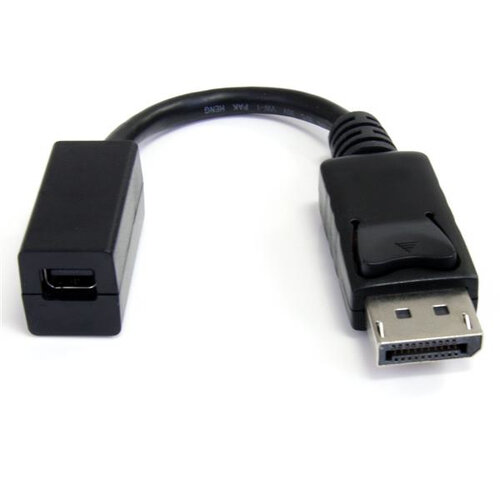 Adaptador StarTech.com DisplayPort Macho a Mini DisplayPort Hembra – 15cm – DP2MDPMF6IN