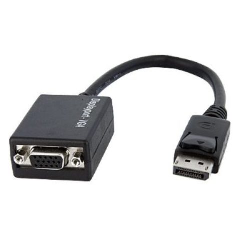 Convertidor StarTech.com DP2VGA2 – DisplayPort Macho a VGA Hembra – Negro – DP2VGA2