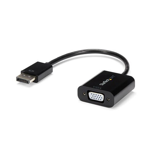 Convertidor de Vídeo StarTech.com – DisplayPort 1.2 a VGA – 1920×1200 – Negro – DP2VGA3