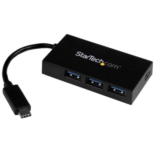Hub StarTech.com HB30A3A1CFB – USB 3.0 – USB A – USB C – Negro – HB30A3A1CFB