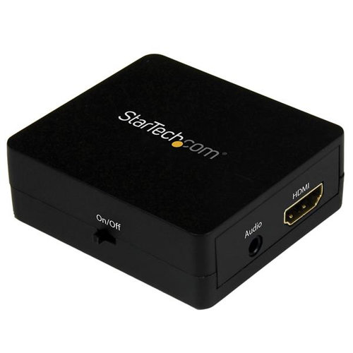 Extractor de Audio StarTech.com – HDMI a 3.5mm – Sonido Estéreo 2.1 – HD2A