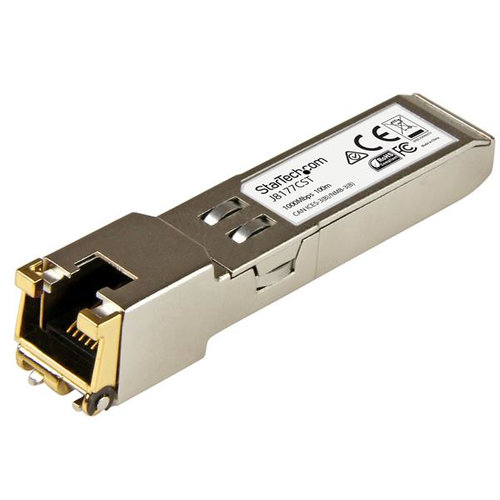 Transceptor StarTech – Conecta  SFP Gigabit – Cobre – Compatible con HP J8177c – J8177CST
