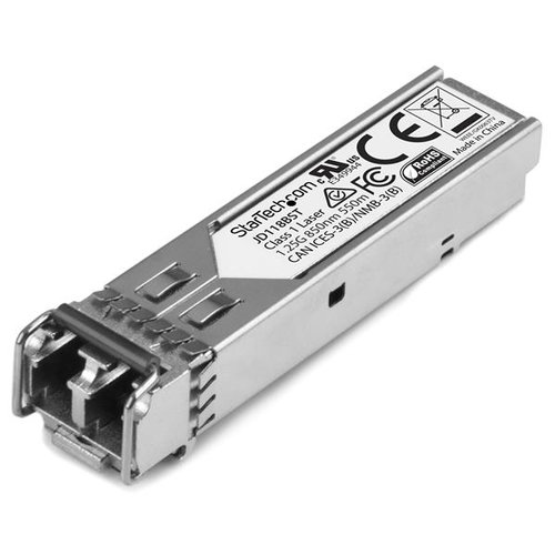 Transceptor StarTech – Conecta SFP Gigabit – 1000base-SX – 1GB – Compatible con HP JD118B – JD118BST