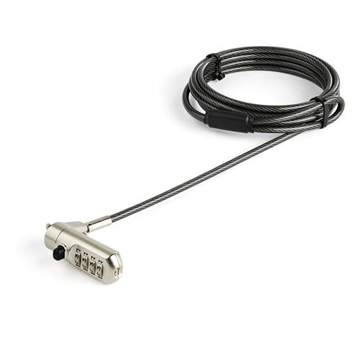 Candado StarTech.com – Combinación – Cable de 2m – Para Laptop – LTLOCKNANO