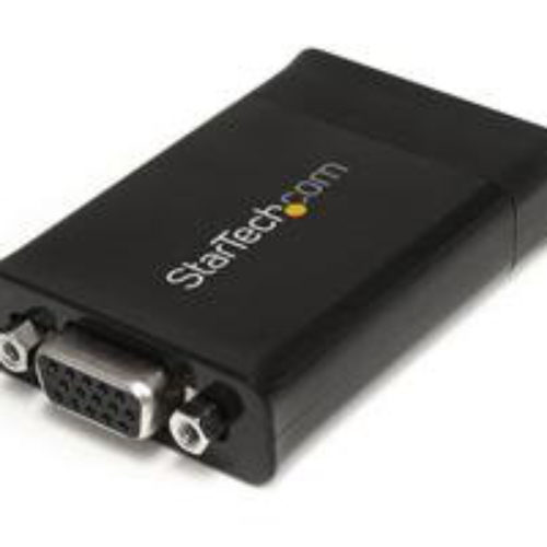 Adaptador de Vídeo StarTech.com – Micro HDMI/ HDMI a VGA – 1920×1200 – Activo – Negro – MCHD2VGA
