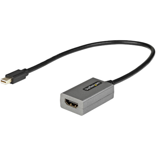 Adaptador StarTech.com – Mini DisplayPort a HDMI – Cable 30 cm – MDP2HDEC