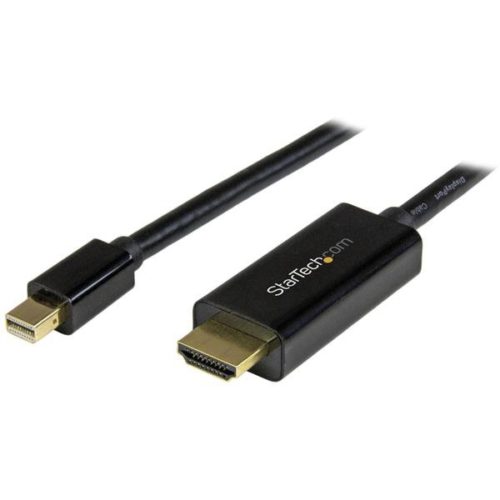 Cable Adaptador StarTech.com – Mini DisplayPort a HDMI – 3M – 4K – 30Hz – MDP2HDMM3MB