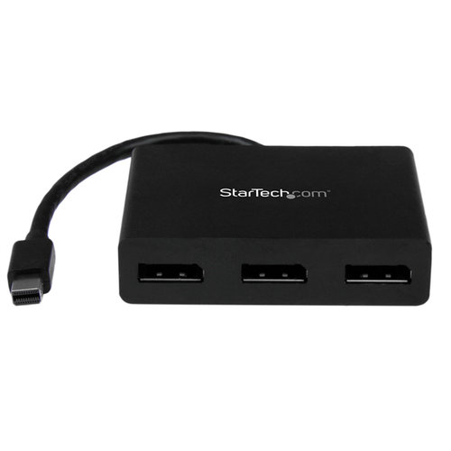 Multiplicador de Vídeo StarTech.com – Mini DisplayPort – 3 Puertos – Triple Cabeza – MSTMDP123DP