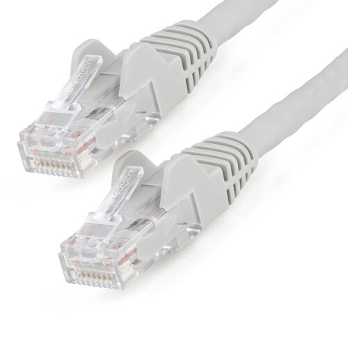 Cable de Red StarTech.com – Cat6 – RJ-45 – 1 M – Sin Enganches – Gris – N6LPATCH1MGR