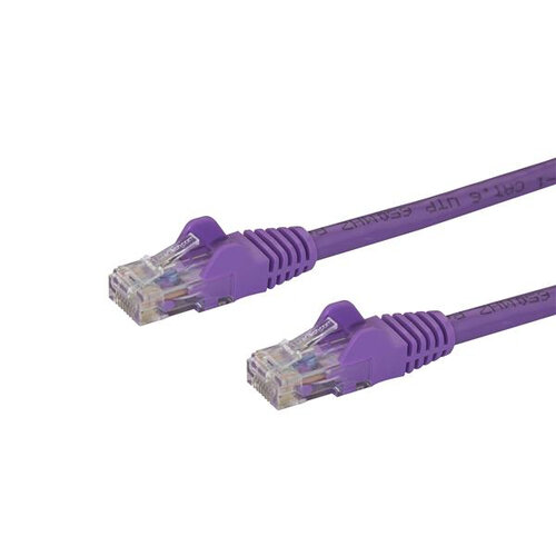 Cable de Red StarTech.com – Cat6 – RJ-45 – 10M – Morado – N6PATC10MPL