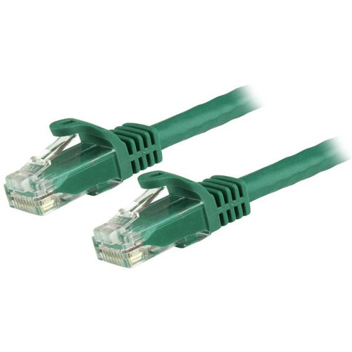 Cable de Red StarTech.com – Cat6 – RJ-45 – 15M – Verde – N6PATC15MGN