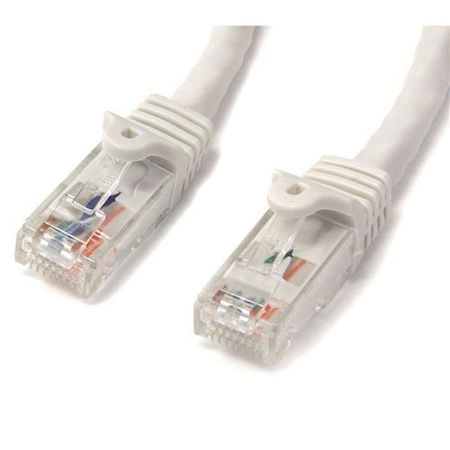 Cable de Red StarTech.com – Cat6 – RJ-45 – 1M – Blanco – N6PATC1MWH