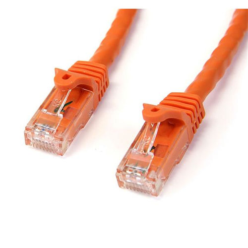 Cable de Red StarTech.com – Cat6 – RJ-45 – 2M – Naranja – N6PATC2MOR