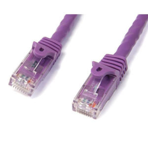 Cable de Red StarTech.com - Cat6 - RJ-45 - 2M - Morado - N6PATC2MPL