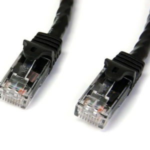 Cable de Red StarTech.com - Cat6 - RJ-45 - 3M - Negro - N6PATC3MBK