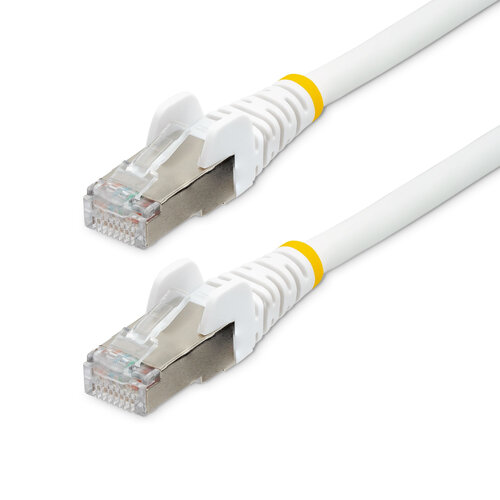 Cable Ethernet StarTech.com – Cat6a – 3m – Blanco – NLWH-10F-CAT6A-PATCH