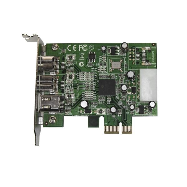 Tarjeta de Expansión StarTech.com - PCIe - 1x FireWire 400 - 2x FireWire 800 - PEX1394B3LP - Imagen 2