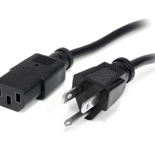 Cable de StarTech.com – NEMA5-15P a C13 – 1.8m – PXT101