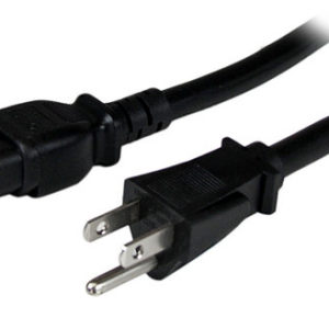 Cable de Alimentación StarTech.com 1.2m - 14AWG de PC - Nema5-15P a C15 Tierra - PXT515C154