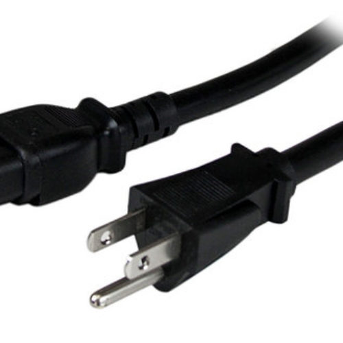 Cable de Alimentación StarTech.com 1.2m – 14AWG de PC – Nema5-15P a C15 Tierra – PXT515C154