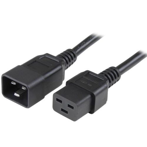 Cable de Energía StarTech.com PXTC19C20146 – 1.8M – C19 a C20 – 14 AWG – Conecta un servidor con una unidad de alimentación – PXTC19C20146