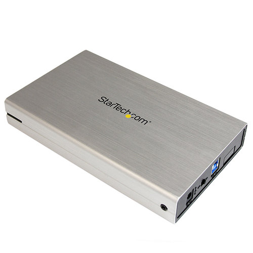 Gabinete StarTech.com – 3.5″ – USB 3.0 – SATA – HDD – Plateado – S3510SMU33