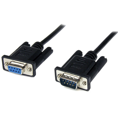 Cable StarTech.com 2m Modem Nulo Serial DB9 Hembra a Macho – SCNM9FM2MBK