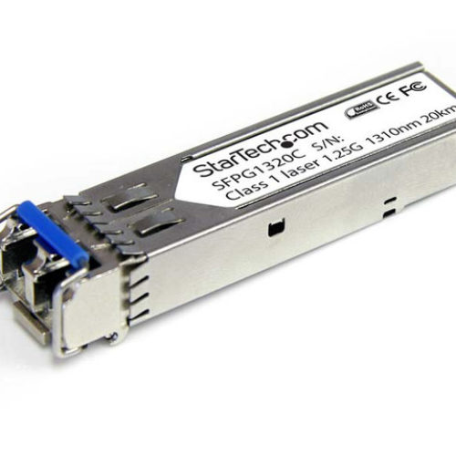 Módulo Transceptor StarTech.com – Conecta SFP – 1000Mbps – DDM LC – Cisco MiniGBIC – 20Km – SFPG1320C