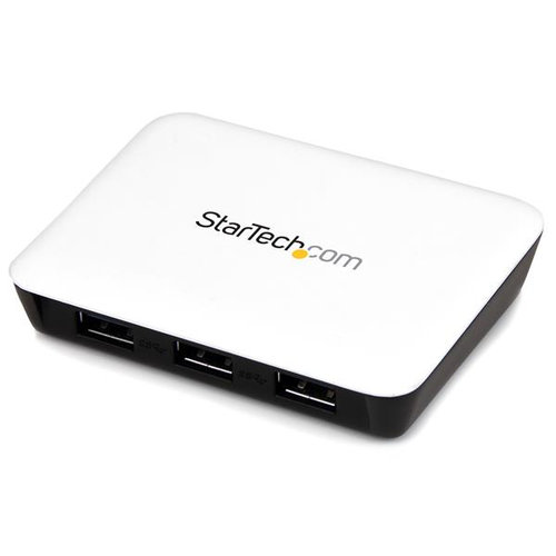 Adaptador de Red StarTech.com – USB 3.0 a Gigabit Ethernet – 3 Puertos con Alimentación – ST3300U3S