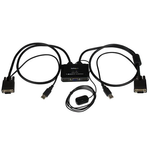 KVM StarTech.com – 2 Puertos VGA – 2x USB – 85cm – SV211USB