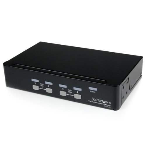 KVM StarTech.com – 4 Puertos VGA – USB – SV431USB